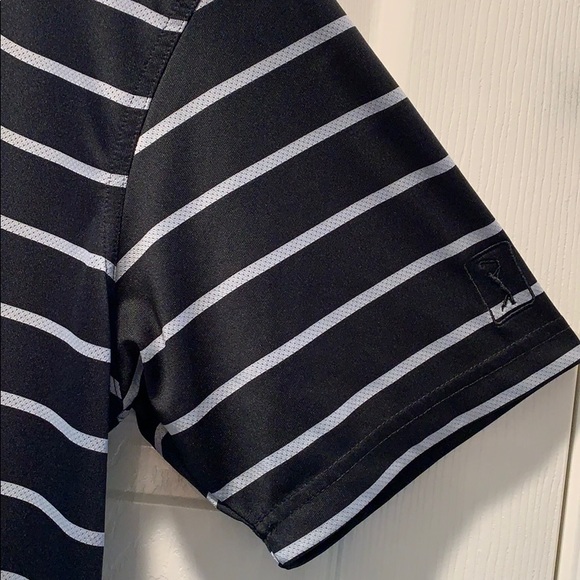PGA Tour classic black and gray polo pullover! - Picture 3 of 5
